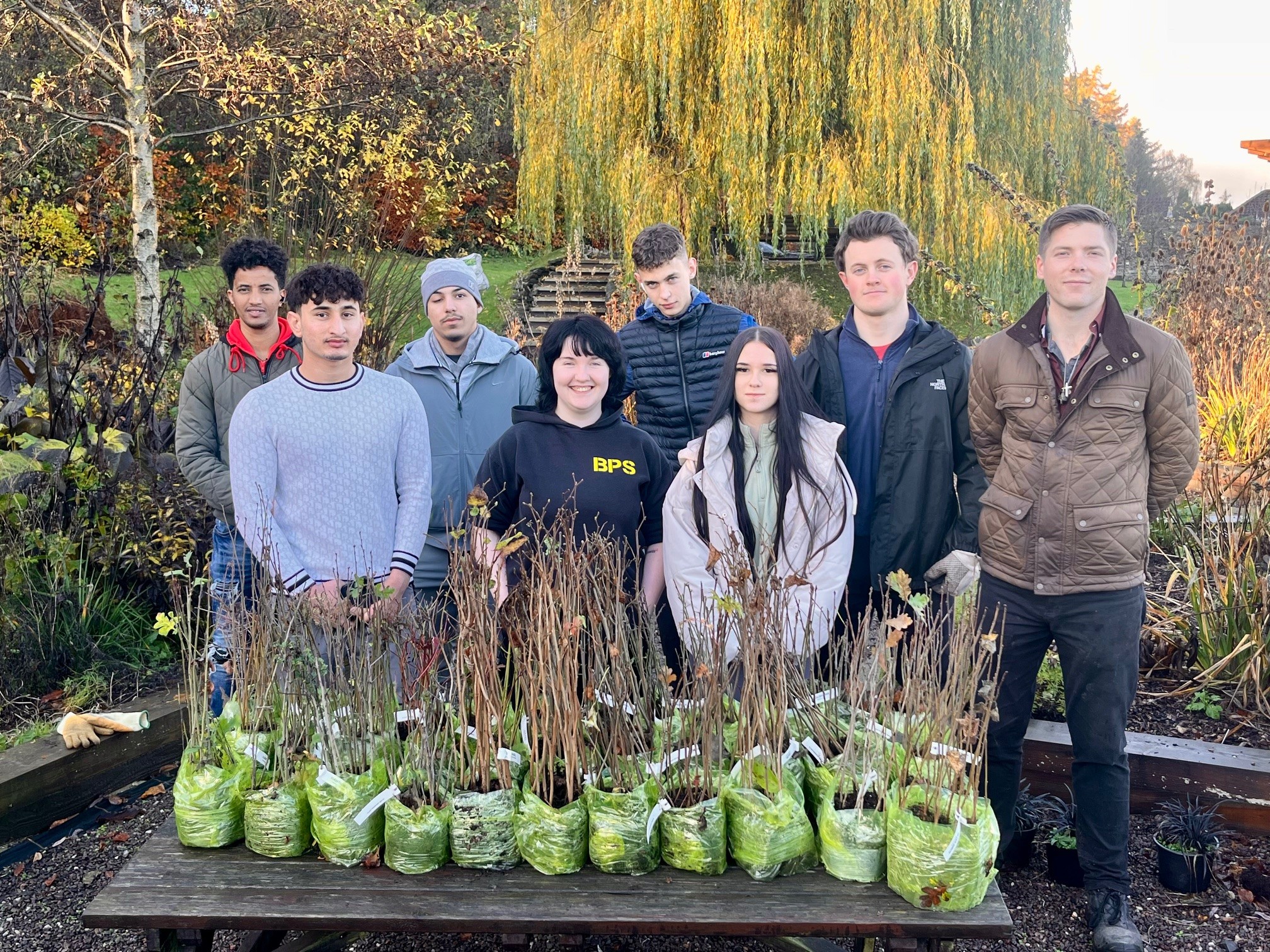 520 Trees Planted to Boost Campus Biodiversity