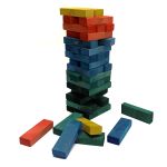 A jenga tower