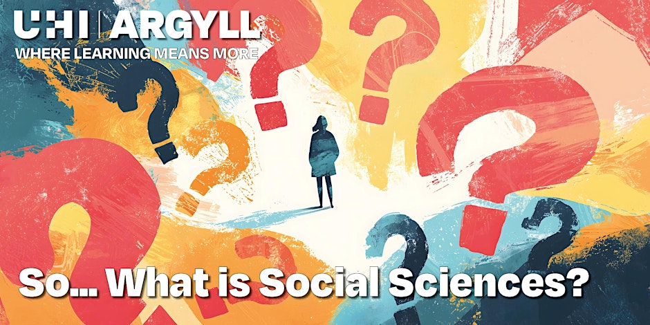 Drawing of a person surrounded by question marks. With the text 